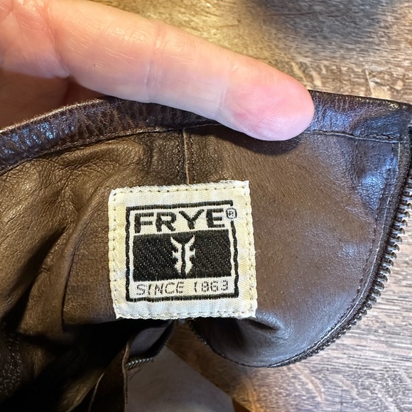 FRYE Stack Heel (3.5") Ankle Boot - Picture 5 of 6